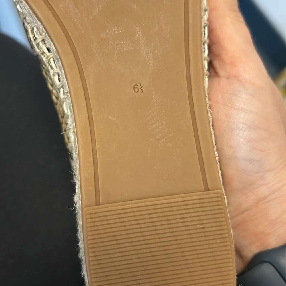 Tory Burch snakeskin embossed espadrilles